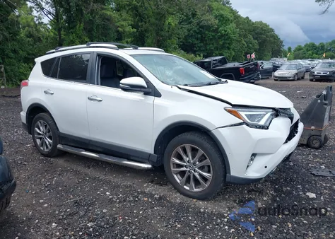 2016 Toyota Rav4 Limited z USA, uszkodzony, nr VIN 2T3DFREV6GW537552
